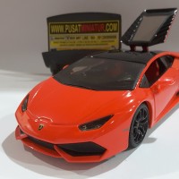 Jual LAMBORGHINI HURACAN LP610-4 - SKALA 1:24 - MAISTO (DIECAST-MINIATUR) Murah