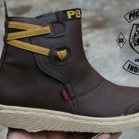 Jual SEPATU PICHBOY BOOTS WANITA PECINTA TOURING MAIN LUCU KEREN GAYA Murah
