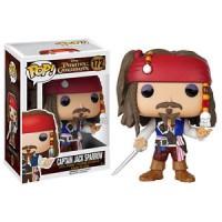 Jual Pirates of the Caribbean Captain Jack Sparrow Funko Pop 172 vinyl figu Murah