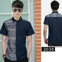 Jual Kemeja Combi Batik Afghan Murah