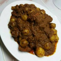 Jual RENDANG PADANG DAGING SAPI CAMPUR KENTANG KECIL KEMASAN 1KG Murah