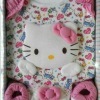 Jual Paket Perlengkapan Bayi Baru Lahir Hello Kitty Pink / Baby Gift Set Murah
