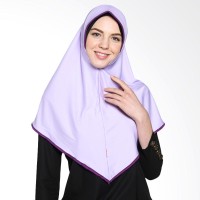 Jual Jilbab Hijab Bergo Mutsallats Ungu Muda Murah