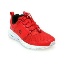 League Vader M Sepatu Lari - Flame Scarlet- Putih- Hitam