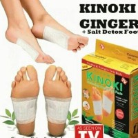 Jual koyok herbal detok foot kinoki gold ginger+salt jahe Murah