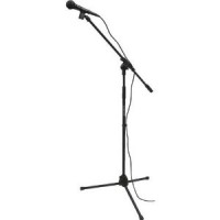 Jual Stand Mic Panjang Maruni - Free 1 Buah Holder Mic Murah
