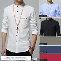 Baju Koko Bola Virendra Polos Kemeja Koko Muslim Pria