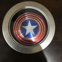 Jual Fidget Spinner Metal Captain America Shield Murah