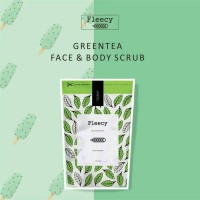 Jual FLEECY FACE AND BODY SCRUB GREEN TEA Terjamin Murah