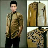 Jual DIJUAL BAJU KOKO / BAJU MUSLIM BORDIR INDRA TASMATAS LENGAN PANJANG Murah