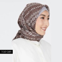 Jual Kerudung Segi Empat Motif Tribal Murah