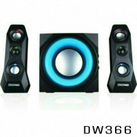 Jual Speaker Aktif DAZUMBA DW366 with Bluetooth, USB+SD/MMC Murah