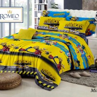 Jual Sprei Motif Minion 180x200 KING Murah