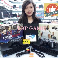Playstation PS2 Fat Sony Hardisk Eksternal 80GB (Komplit Tinggal Main)