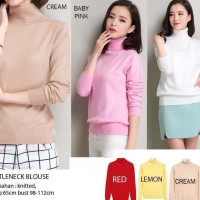 Jual Turtleneck Blouse Murah