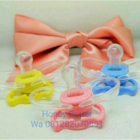 Jual Dot Bayi Unik Silikon Baby Pacifier Ada Tutupnya Murah