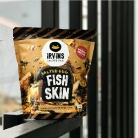 Jual Irvins Salted Egg Fish Skin - Big L 230Gr - Best Seller - Snack Import Murah
