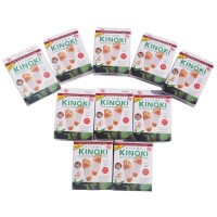 Jual Paket 10 Box Kinoki White Foot Patch 50 Pasang (5 pasang per box) Murah