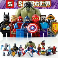 Jual LEGO SY 650 Super Hero Iroman Batman Captain America Spiderman Knight Murah