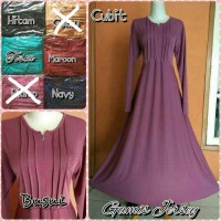 Jual Gamis Jersey Polos Murah Harga Grosir Murah