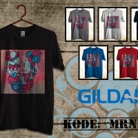 Jual Kaos Maroon 5 original gildan softstyle c544 Murah