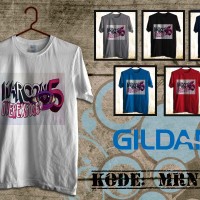 Jual Kaos Maroon 5 original gildan softstyle c546 Murah