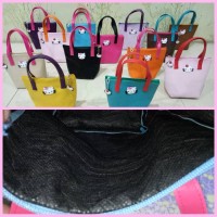 Jual TOTE BAG/TAS HELLO KITTY/DOMPET HELLO KITTY/HK/COLORFULL Murah