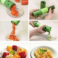 Jual Pemotong Sayuran Spiral Slicer Power Veggie Twister Rotary Cutter Murah