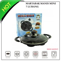 Jual cetakan kue martabak mini snack maker 7 lubang Murah