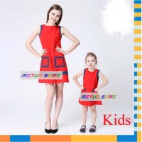 Jual Beli baju couple ibu dan anak perempuan 1 2 3 4 5 TAHUN AGD2840