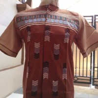 baju koko bahan katun versus