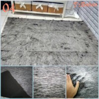 Jual Karpet Bulu Corak 04 (abu2 salju) Murah