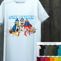 Jual Baju Kaos Wonder Woman Batgirl Supergirl Superhero. Tumblr tee Swag Murah
