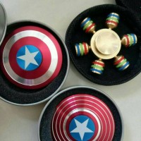 Jual spinner high quality captain america Murah