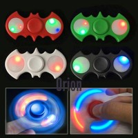 Jual Fidget Spinner Batman Led Nyala Murah