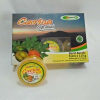 Jual Manisan Carica Cup Mini 115 gram isi 6 cup Murah