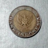 Jual koin logam Rp 1000 kelapa sawit thn 1993 Murah