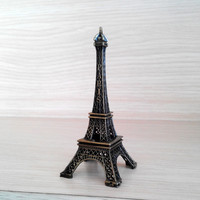 Jual Miniatur Menara Eiffel Paris 10cm Tembaga Murah