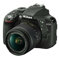 Kamera Dslr Nikon D-3300 wifi +Lensa VR II Kualitas Bagus