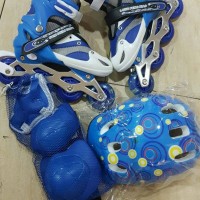 Jual sepatu roda anak lengkap helm dan protektor Murah