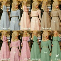 PROMO RAMADHAN Zamirah hijab Gamis Jaguar Busana Muslim Pesta