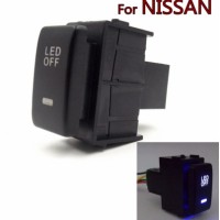 Jual DRL Fog lampu Switch Panel NISSAN juke xtrail livina Tombol LED Murah