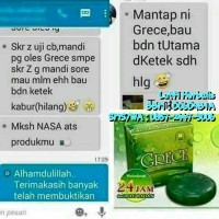 Jual Grece Body Kristal , Sabun Penghilang Bau Badan Lebih dari 24jam Murah