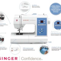 Jual Mesin Jahit Portabel SINGER CONFIDENCE 7465 Murah