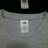Jual Fruit of the Loom soft Premium Tee (FOTL) KAOS POLOS Murah