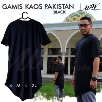Jual Baju koko gamis pakistan Hitam Murah