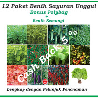 Jual Paket Hemat Benih/Bibit Eceran (Sayuran dan Buah) Murah