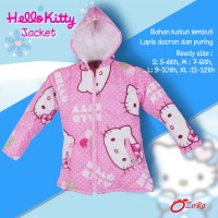 Jual Jaket anak Hello kitty wanita perempuan Sweater MURAH BRANDED IMPORT Murah