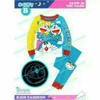 PIYAMA ANAK SGW-7 KIDS DORAEMON | BAJU TIDUR KARAKTER ANAK UNISEX