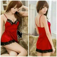 Jual Lingerie Sexy Murah, Baju Tidur, Dress Gstring, import | M47B-RD Murah